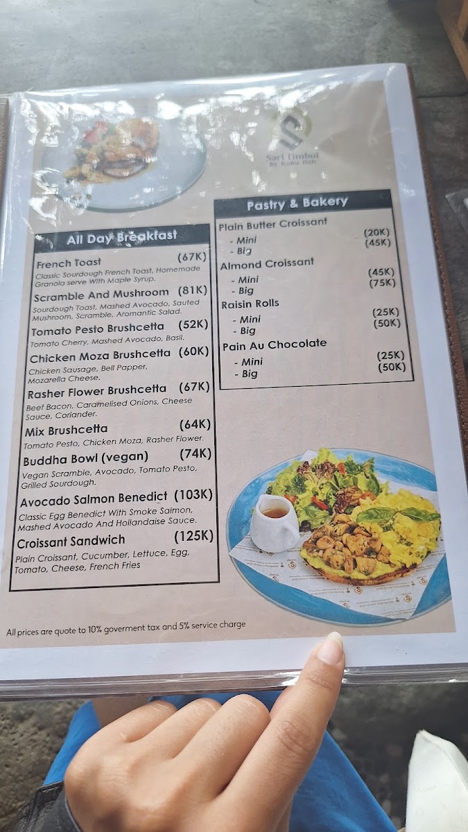 Kubu Bali Restaurant and Swing Photo Menu 2