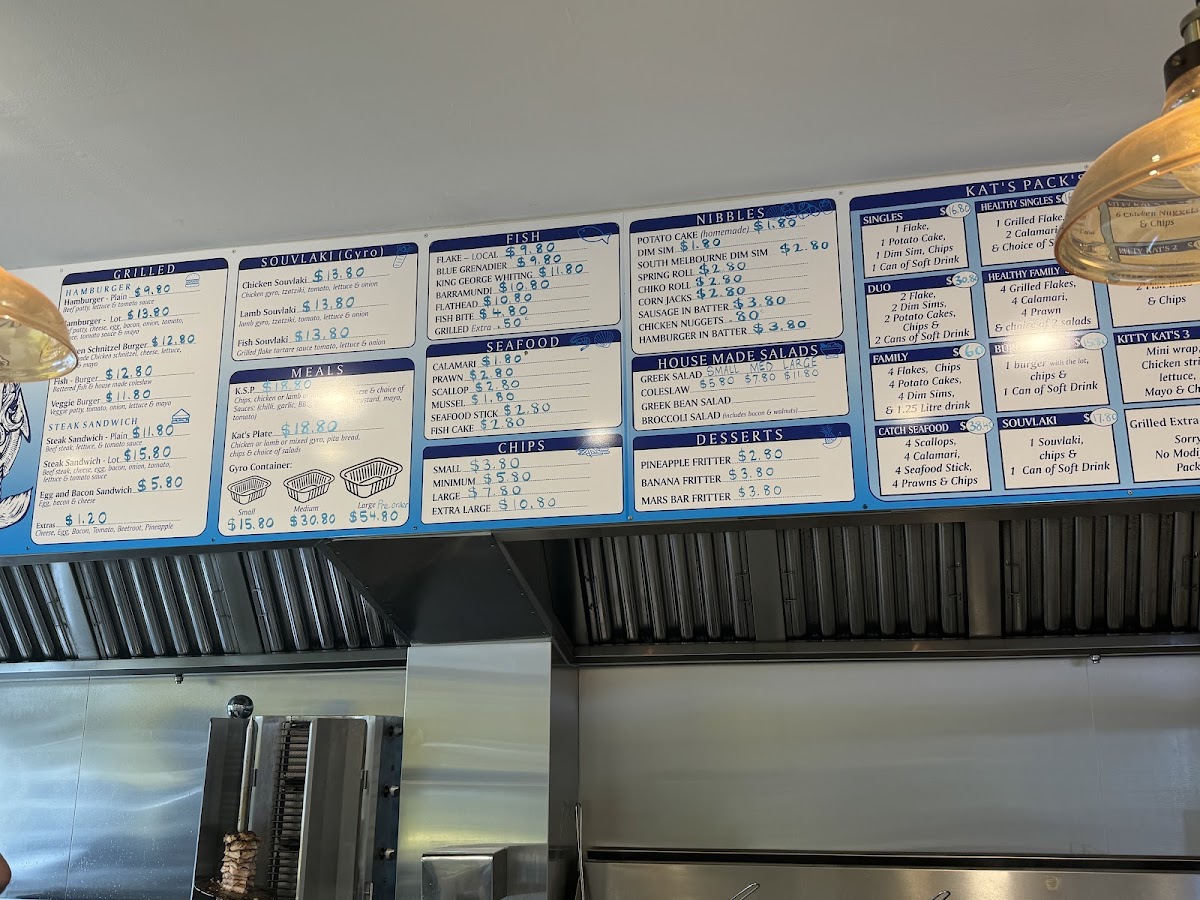 Kat's Catch Fish & Chips Photo Menu 3