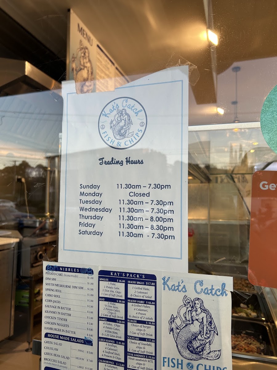 Kat's Catch Fish & Chips Photo Menu 4