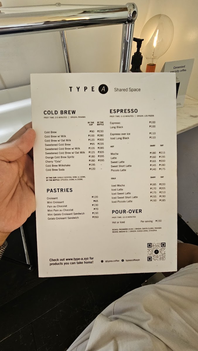 Type A Shared Space Photo Menu 1