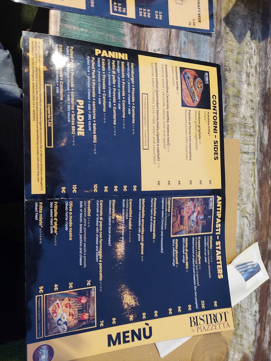 Bistrot la Piazzetta Photo Menu 7