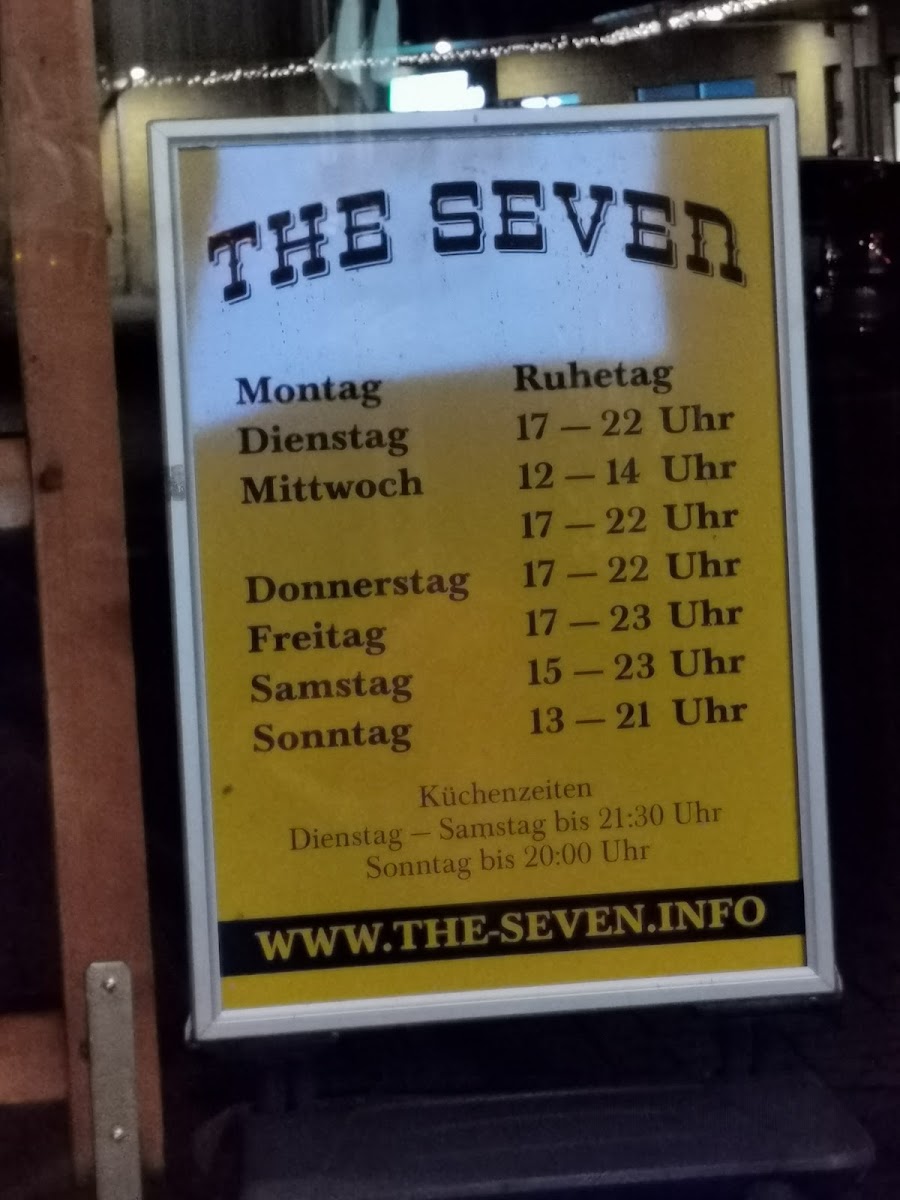 The Seven Photo Menu 2