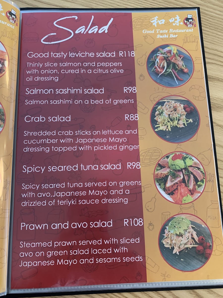 Good Tasty Chinese Restaurant & Sushi Bar Photo Menu 6