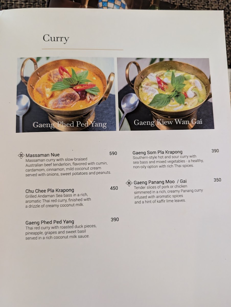 Kantok Restaurant Patong Photo Menu 2