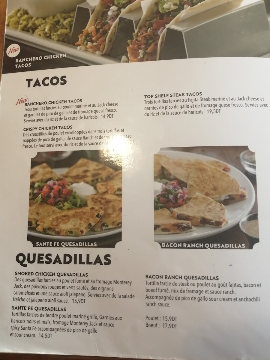 Chili's - Berges du Lac Photo Menu 9