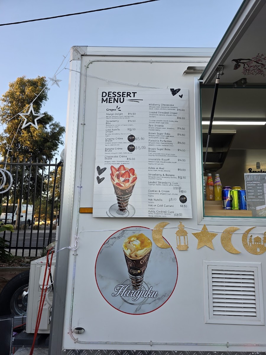 Creamyy Crepes Photo Menu 3