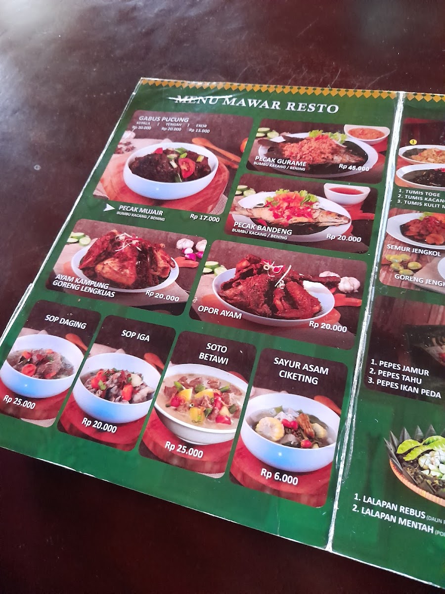 Mawar Catering & Resto Photo Menu 8