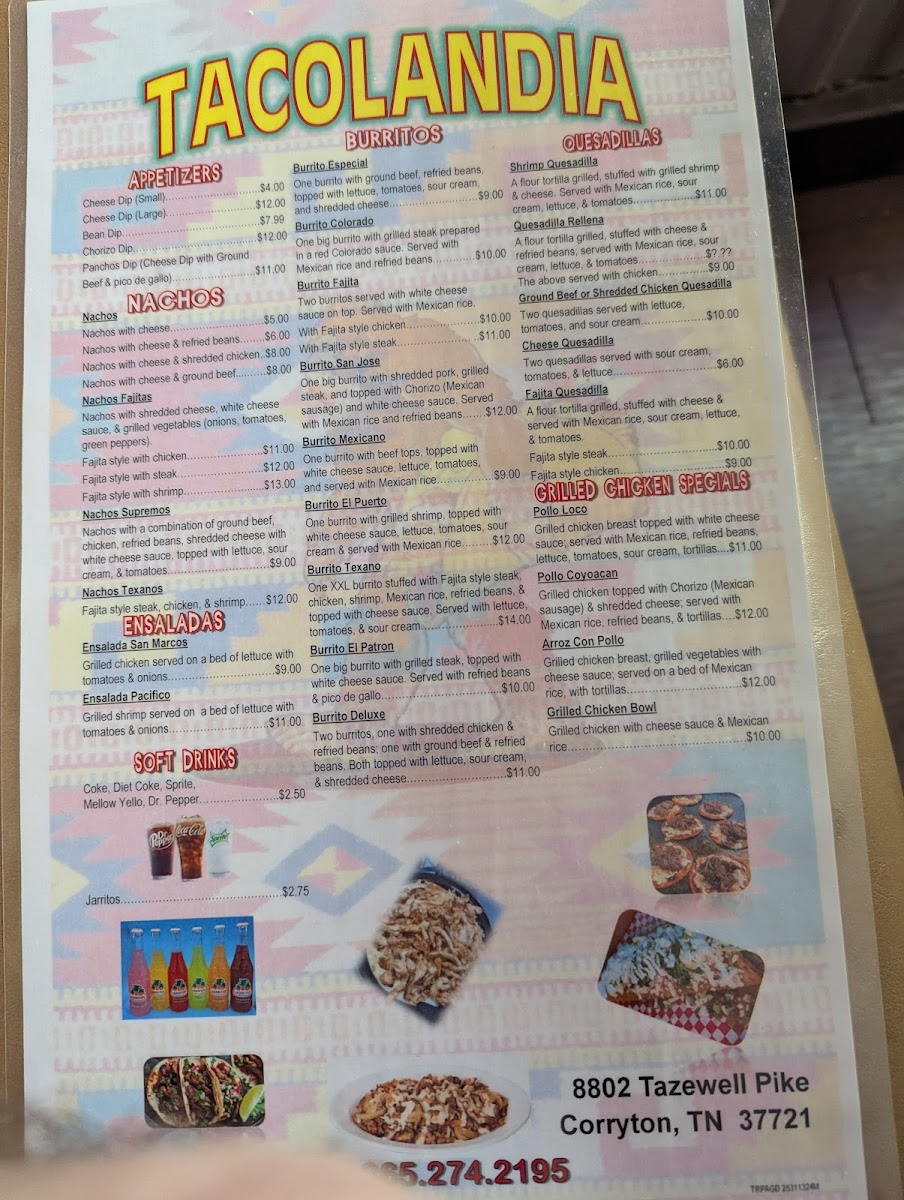 Tacolandia #2 Photo Menu 4