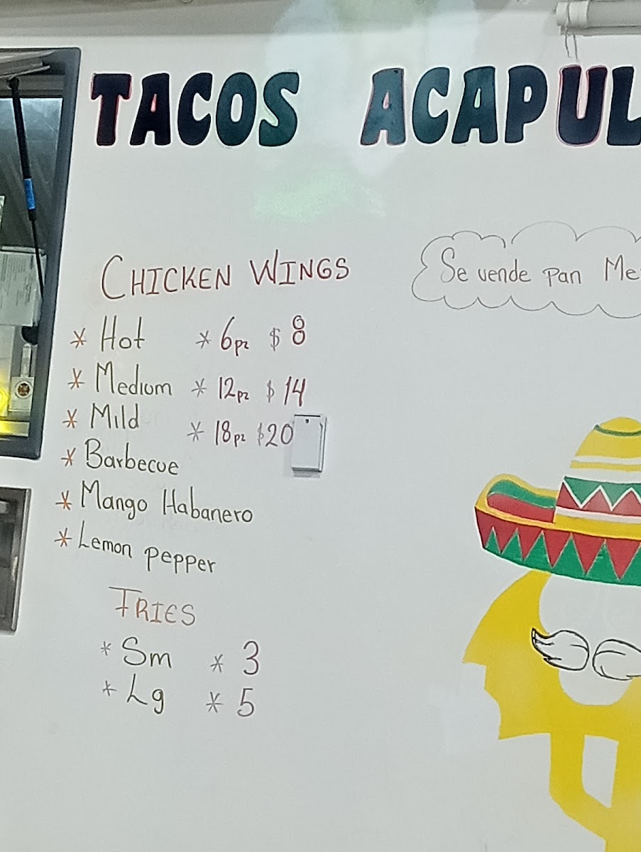 Tacos Acapulco Photo Menu 1