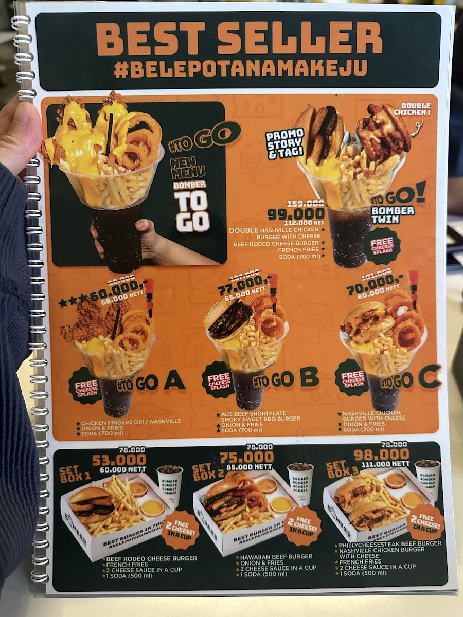 Bomber Burger Photo Menu 10