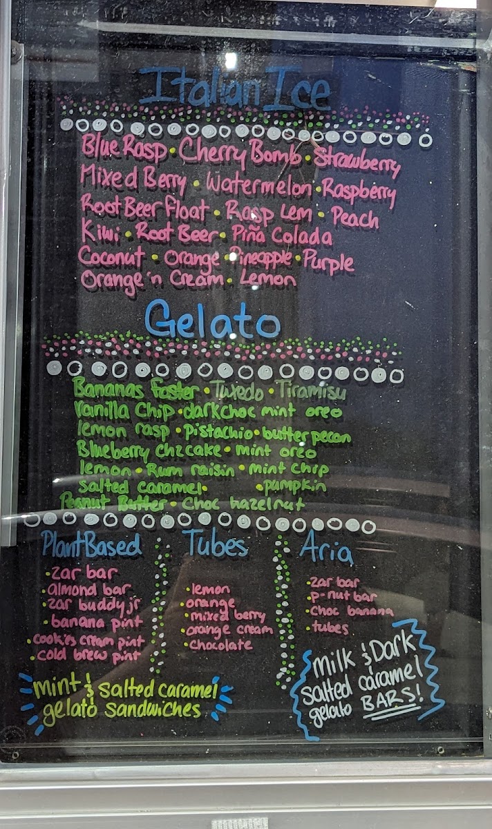 Zarlengo's Soft Serve Photo Menu 2