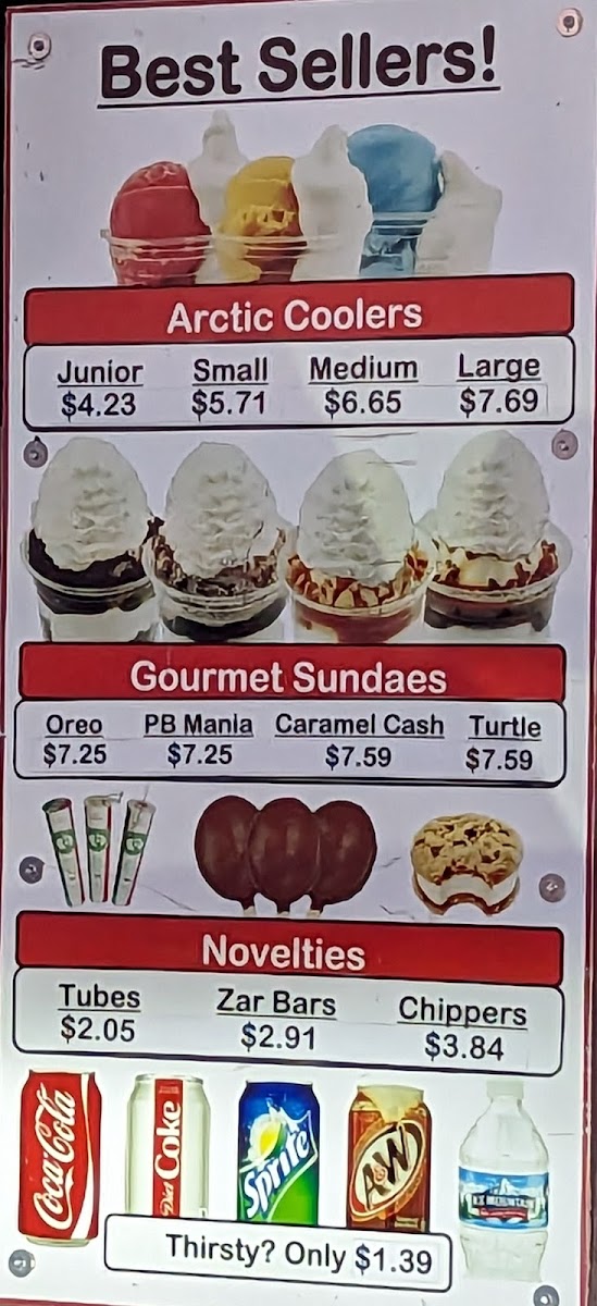 Zarlengo's Soft Serve Photo Menu 8