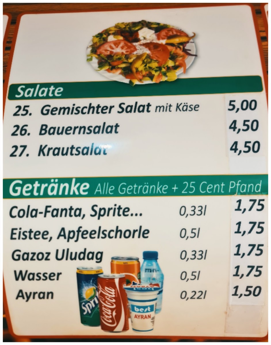 Kebab Haus Thedinghausen Photo Menu 5