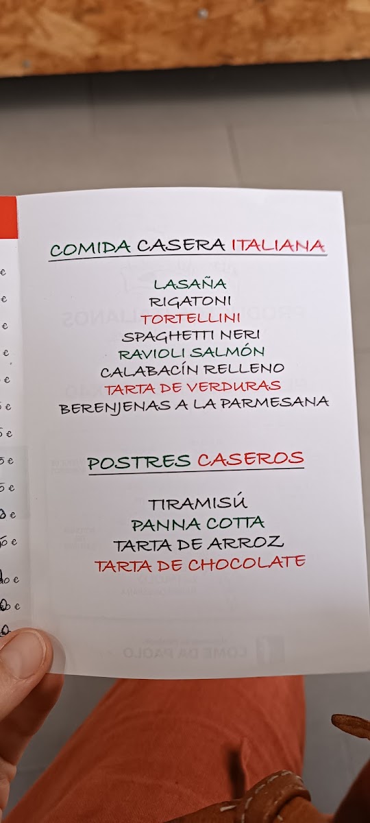 Pizzeria Come Da Paolo Photo Menu 4