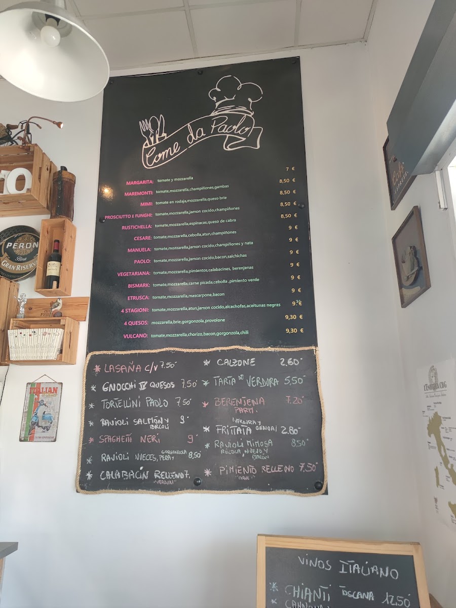Pizzeria Come Da Paolo Photo Menu 5