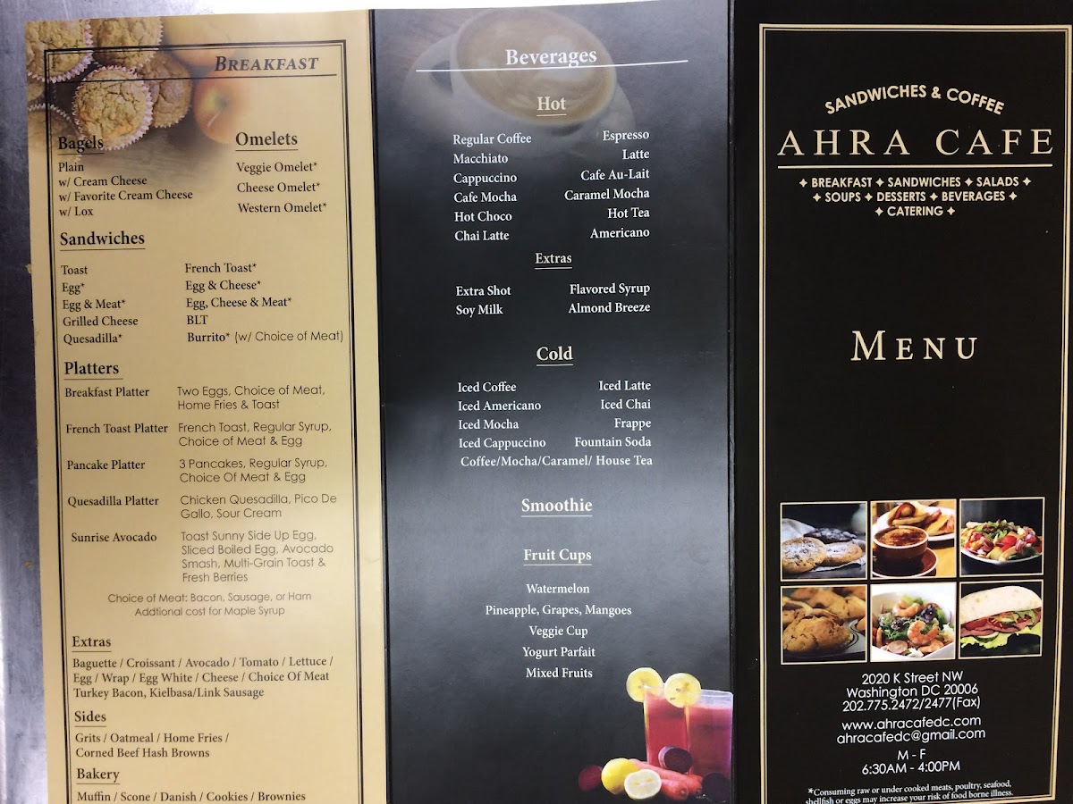 Ahra Cafe Photo Menu 6