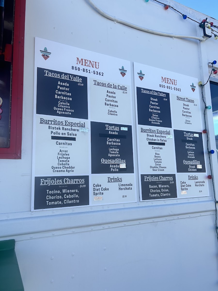 Lupitas Food Truck Photo Menu 2