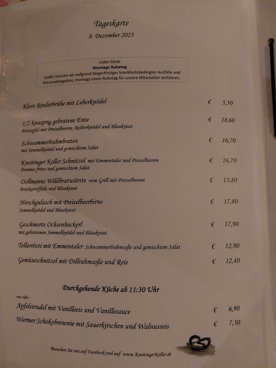 Kneitinger Keller Photo Menu 6