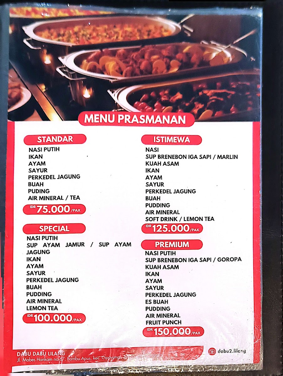 DABU DABU LILANG Photo Menu 10
