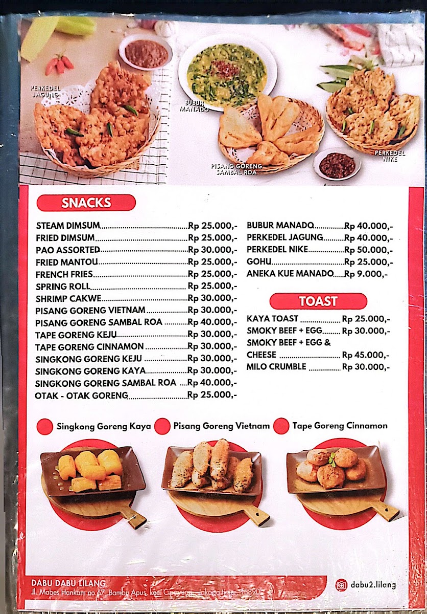 DABU DABU LILANG Photo Menu 3