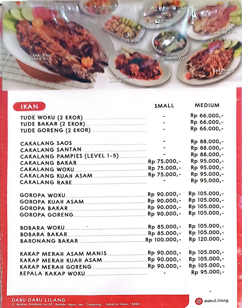 DABU DABU LILANG Photo Menu 8