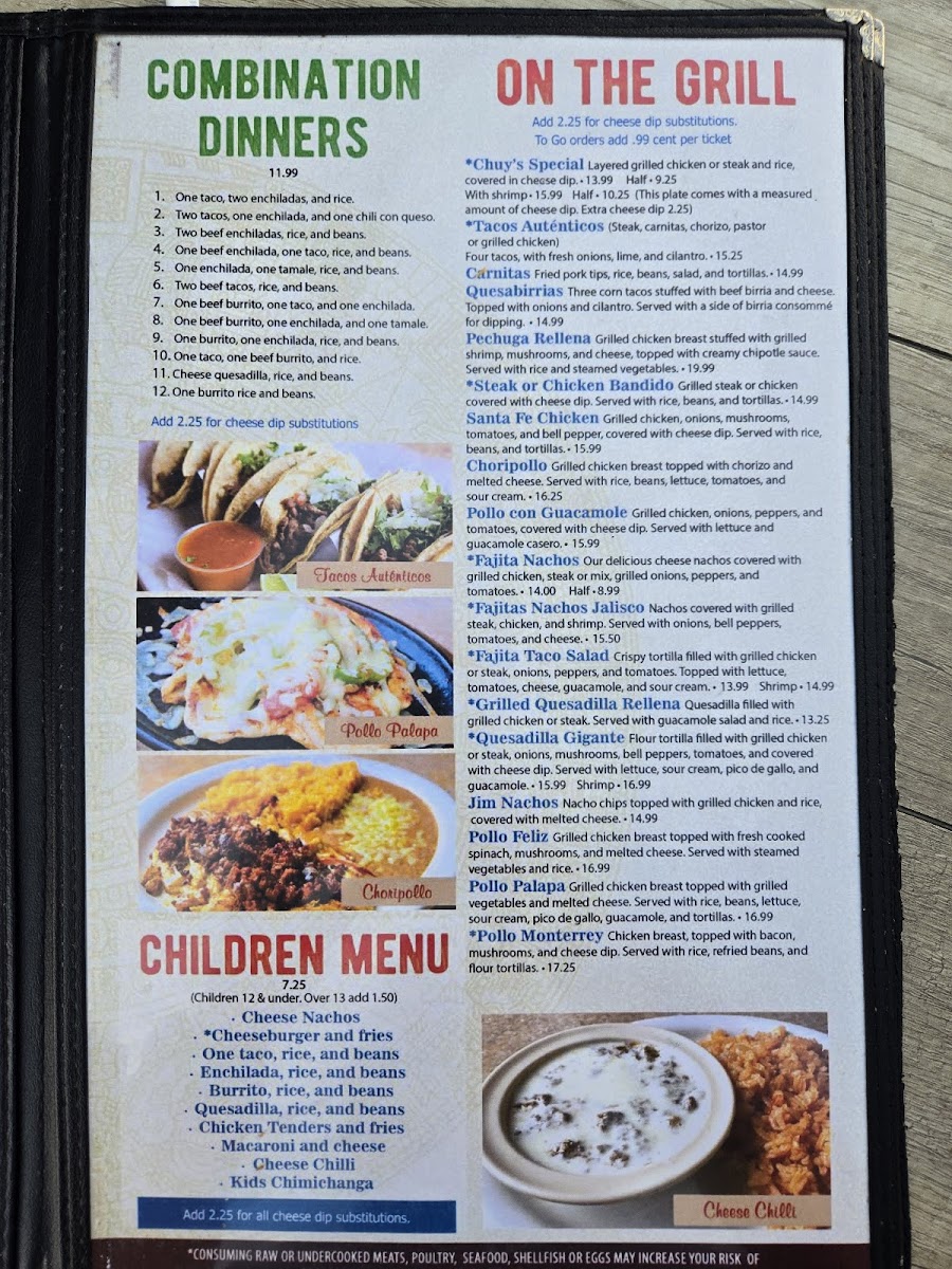 Casa Agave Photo Menu 4