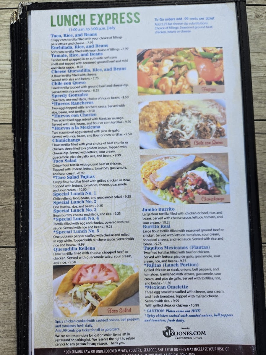 Casa Agave Photo Menu 6