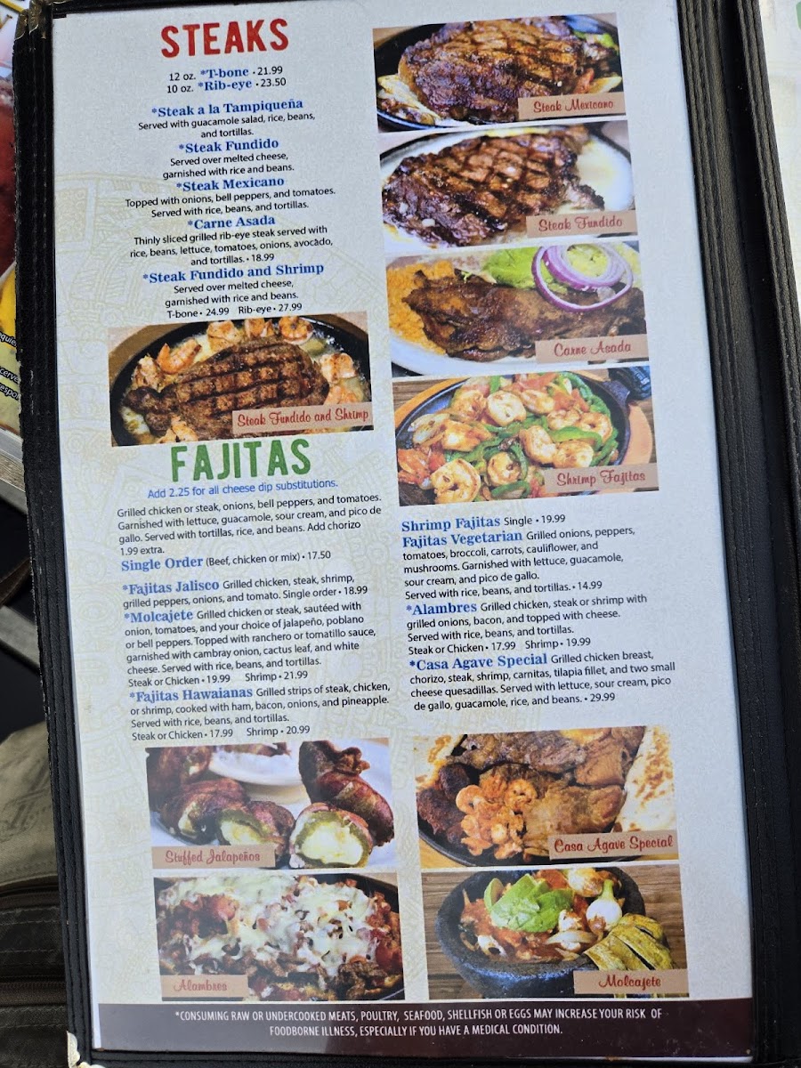 Casa Agave Photo Menu 9