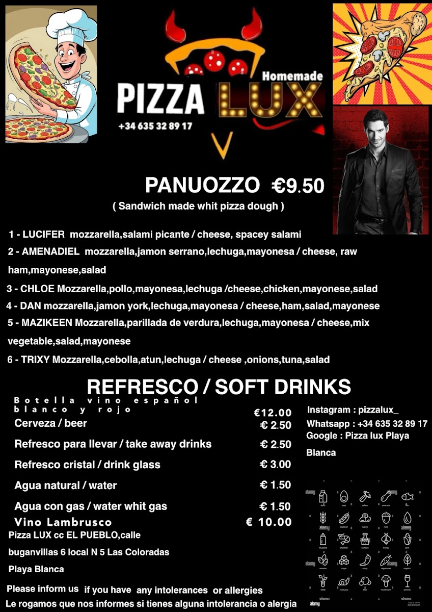 Pizza Lux Photo Menu 8