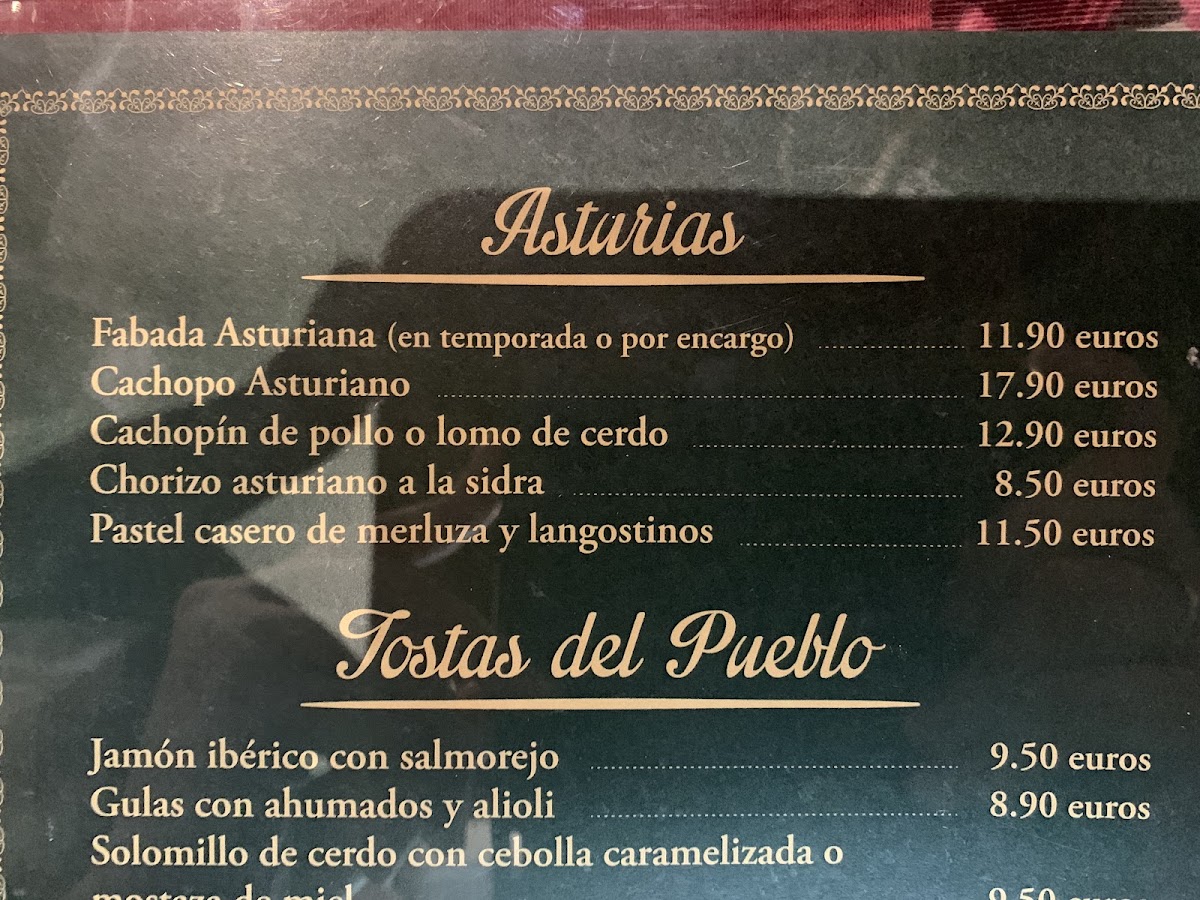 Restaurante Astures Photo Menu 5