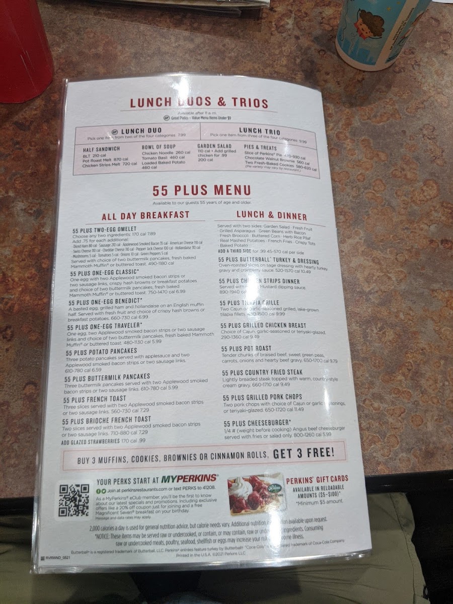 Perkins American Food Co. Photo Menu 4