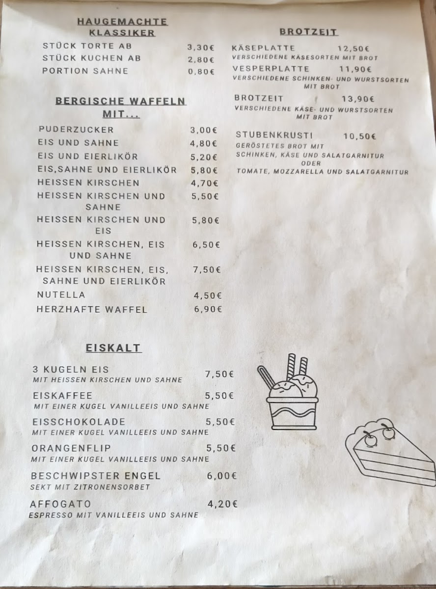 Altstadtcafé Bergneustadt Photo Menu 2