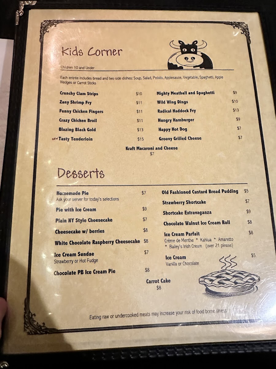 The Steak House Photo Menu 7