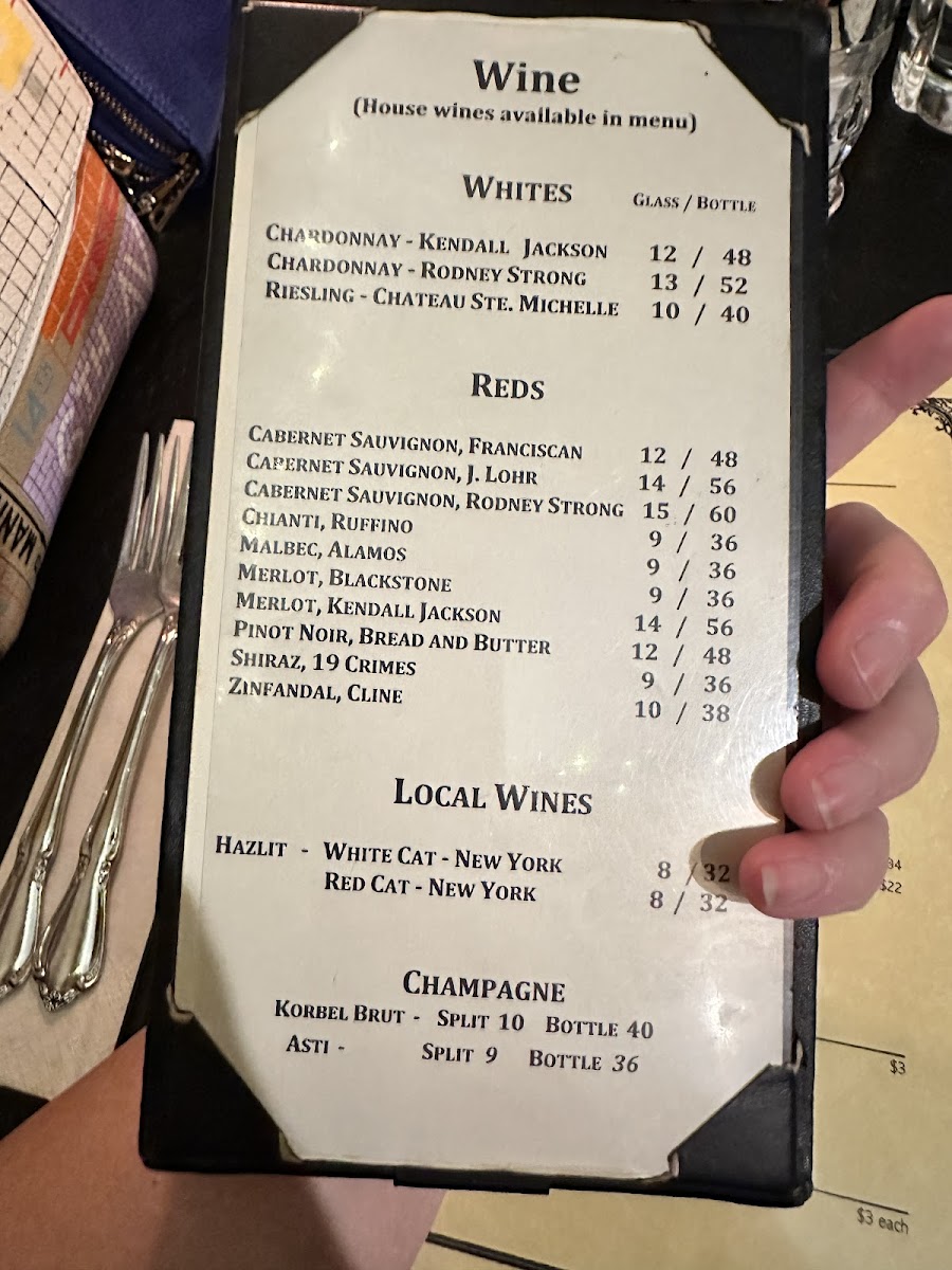 The Steak House Photo Menu 9