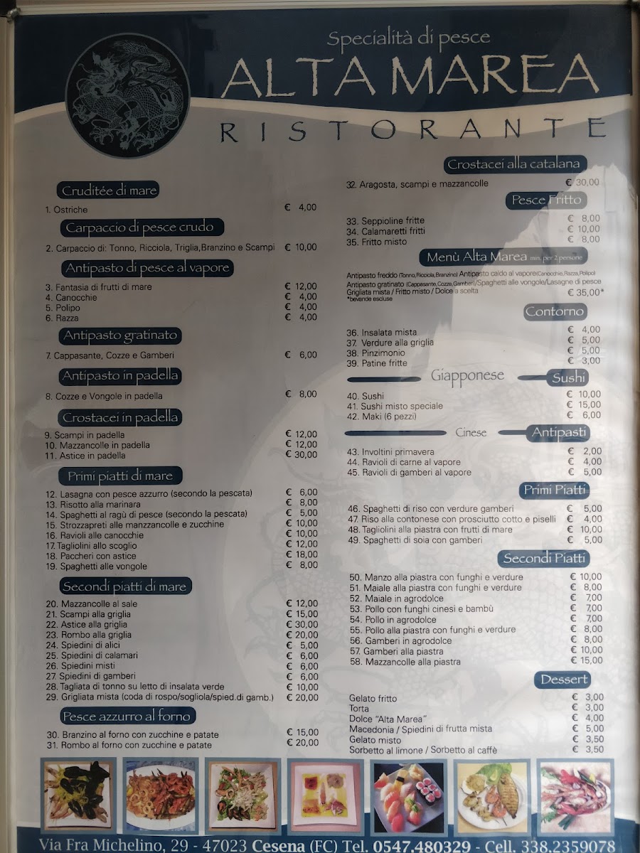 Ristorante Altamarea Photo Menu 3