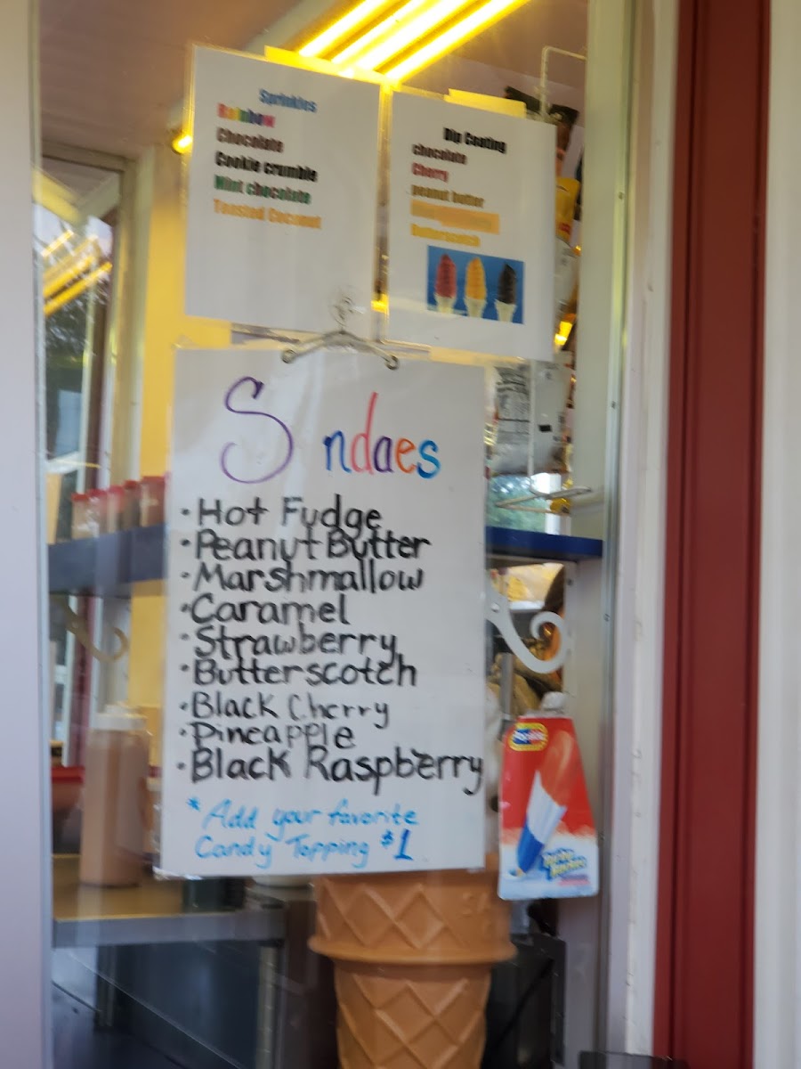 Jims Tastee Freez Photo Menu 3