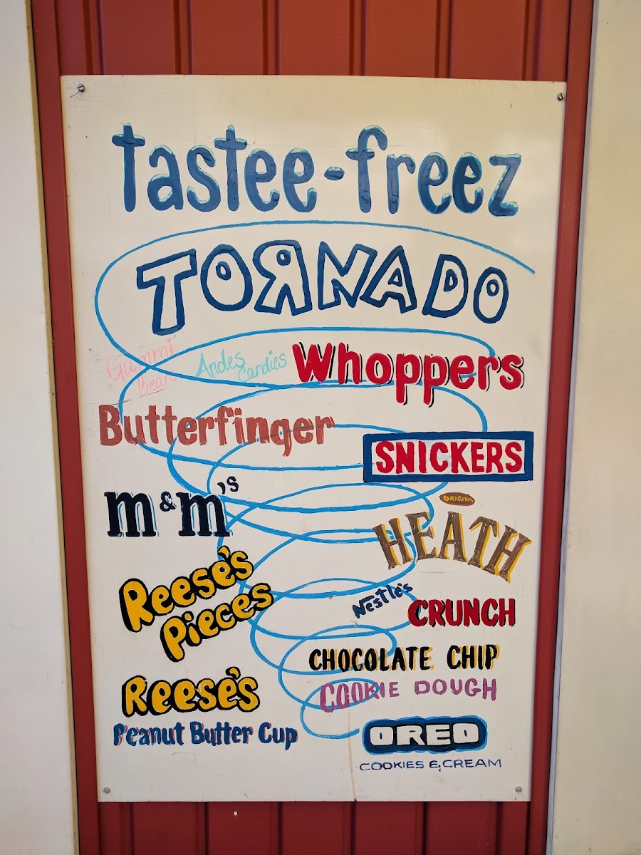 Jims Tastee Freez Photo Menu 9