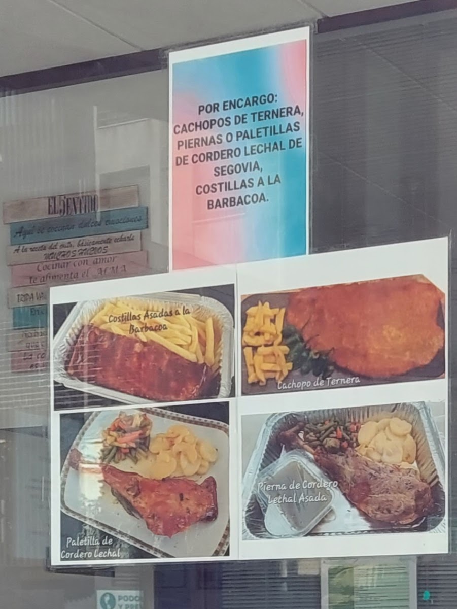 El Quinto Sentido Photo Menu 1