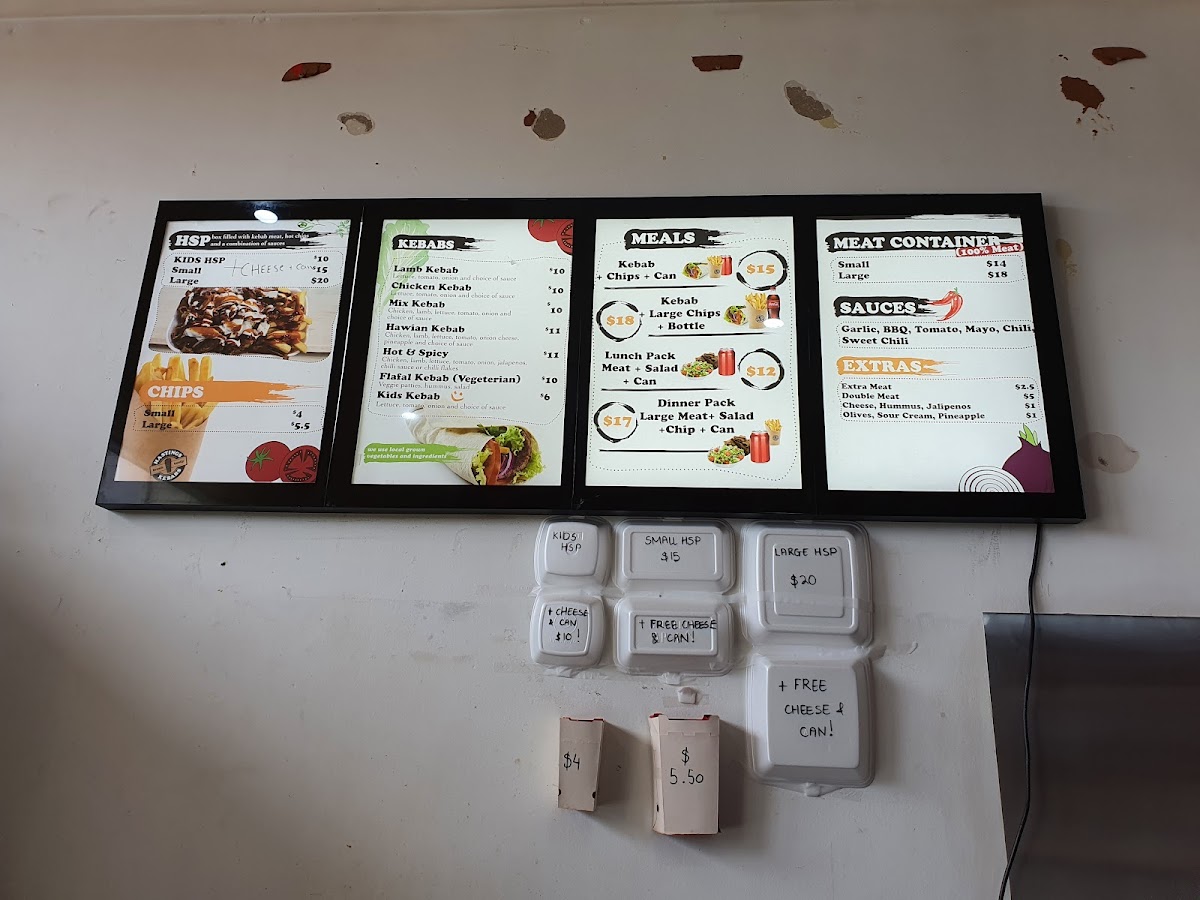 Hastings Kebabs Photo Menu 3