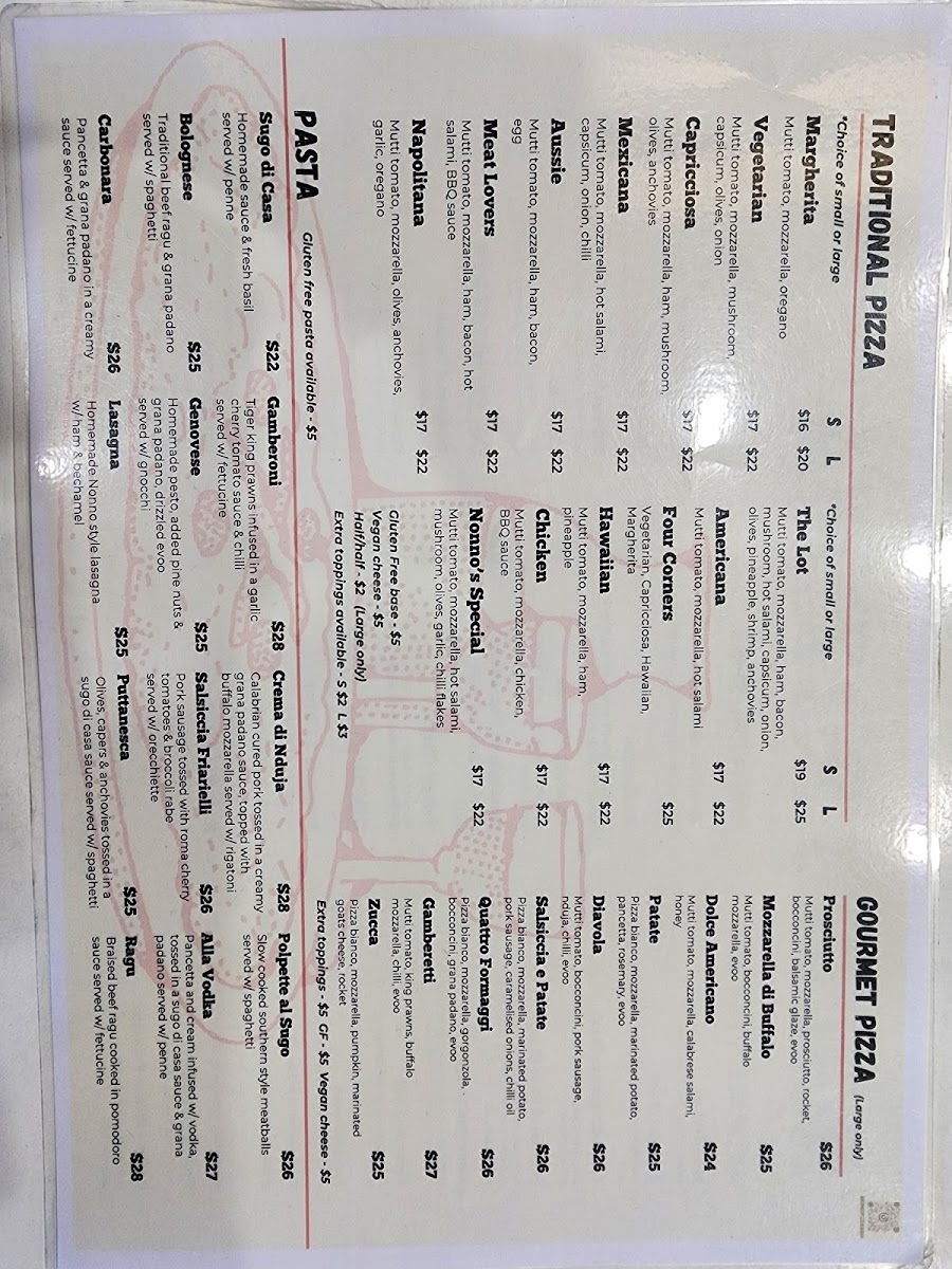 Nonno's Pizzeria Photo Menu 8