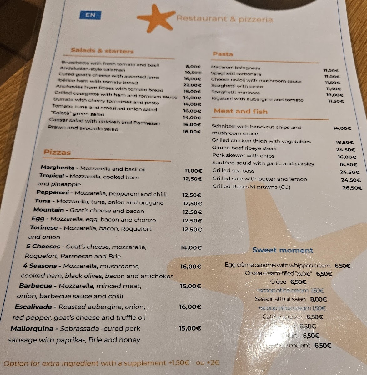 Restaurant & Pizzeria Salatà Photo Menu 2