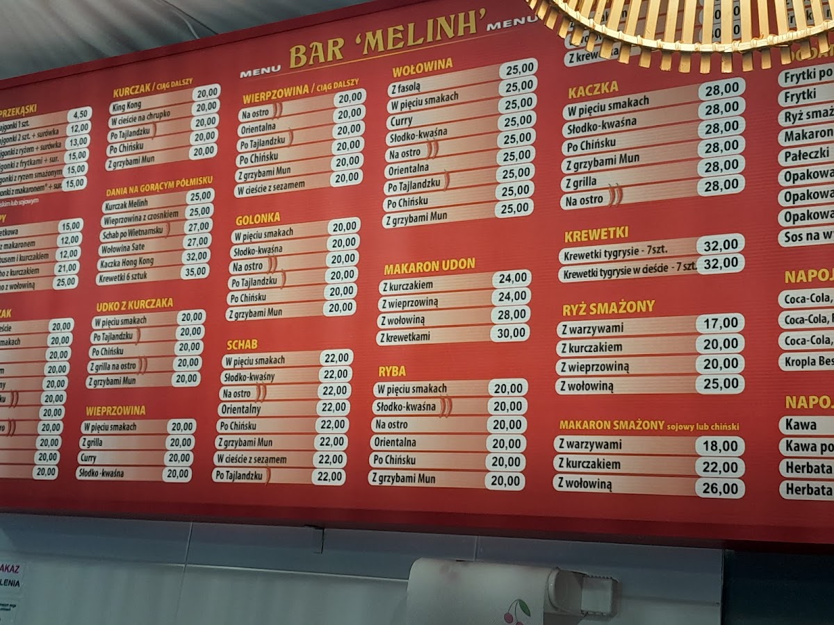 BAR MELINH Photo Menu 6