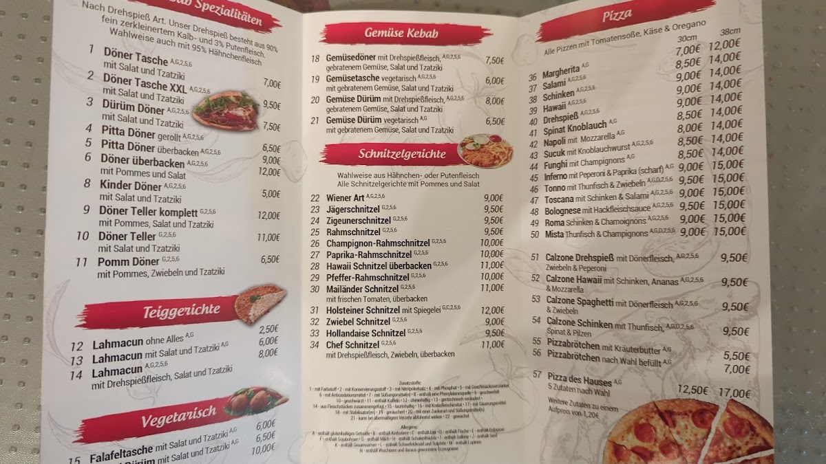 Übacher Grillhaus & Pizzeria am Rathausplatz 21 Photo Menu 1