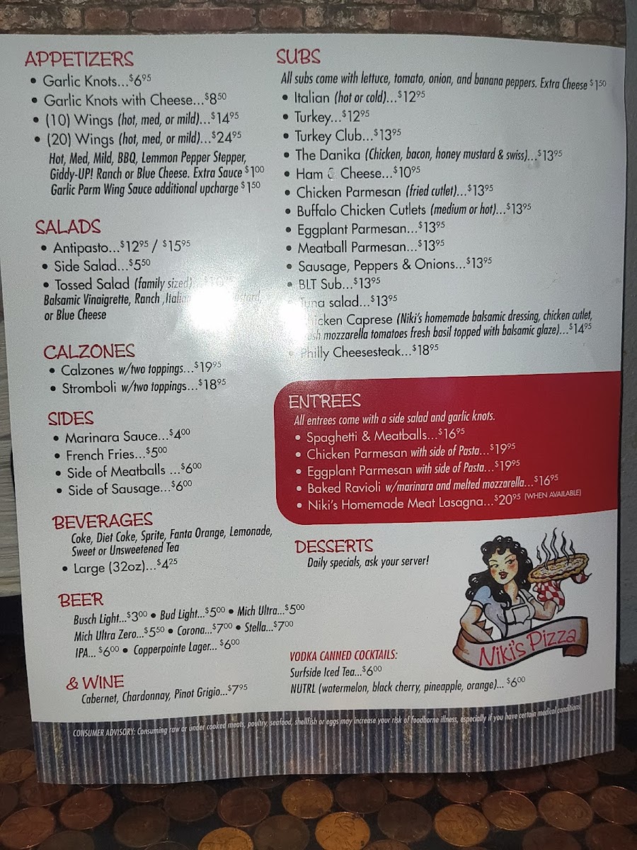 Niki’s Pizza Photo Menu 3