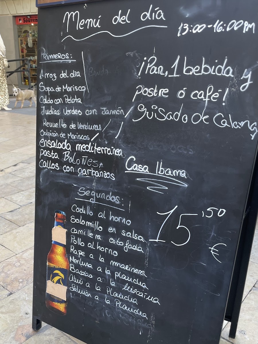 Restaurante Casa Ibarra Photo Menu 8