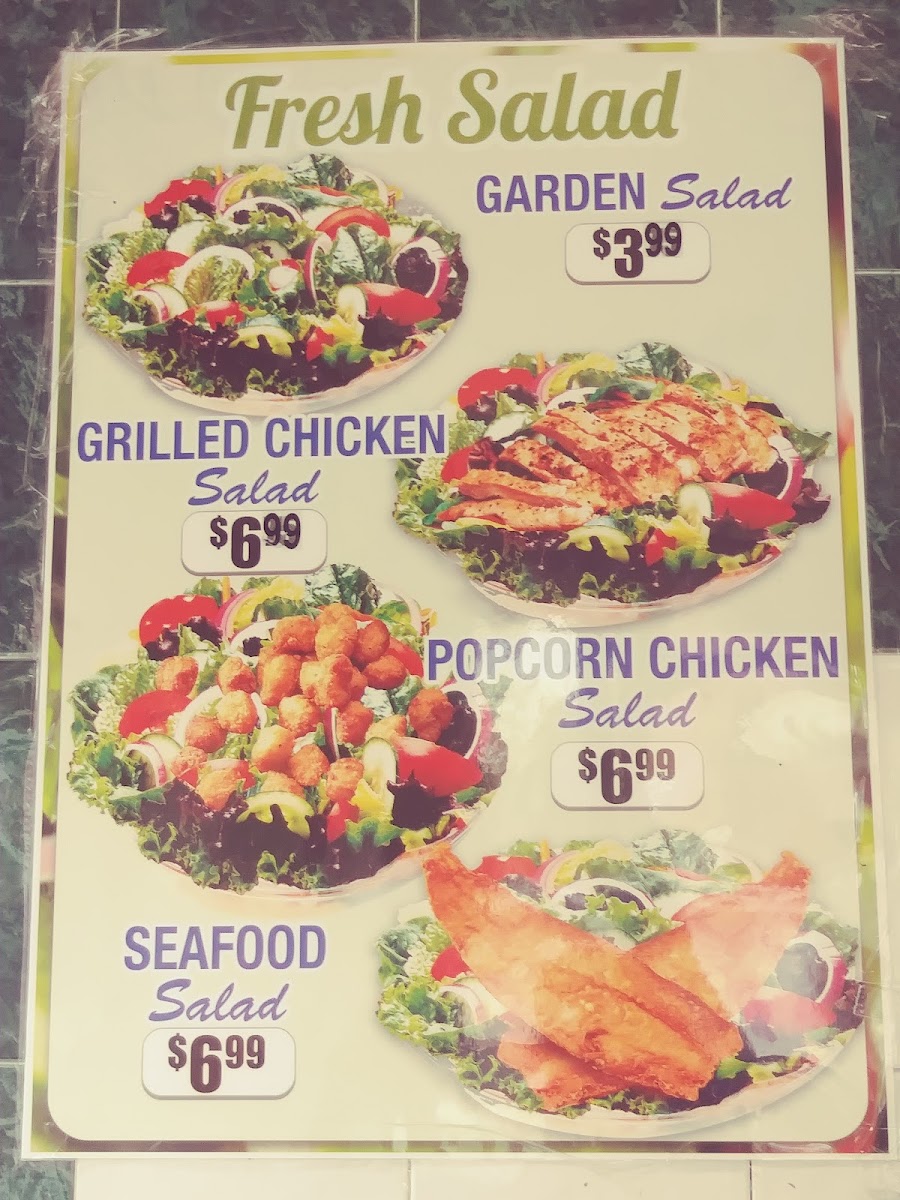 New York Fried Chicken Photo Menu 1