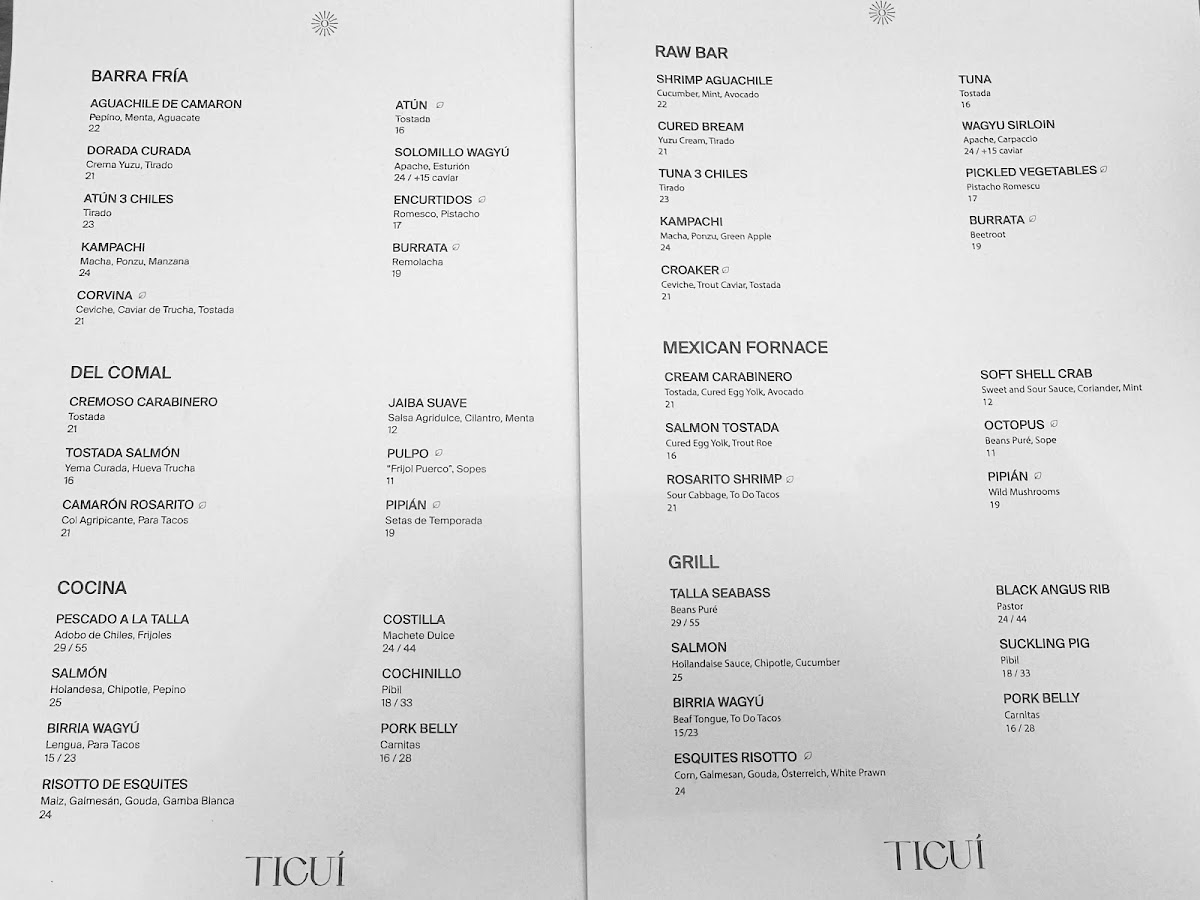 Ticuí l Mexican Restaurant Madrid Photo Menu 3