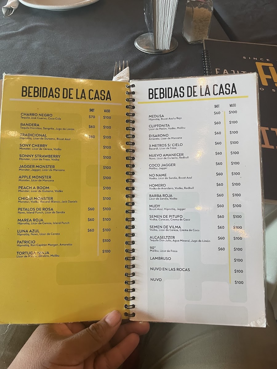 Fajita House Photo Menu 9