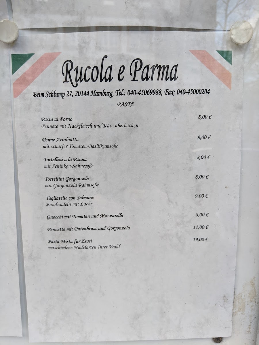 Rucola e Parma Photo Menu 1