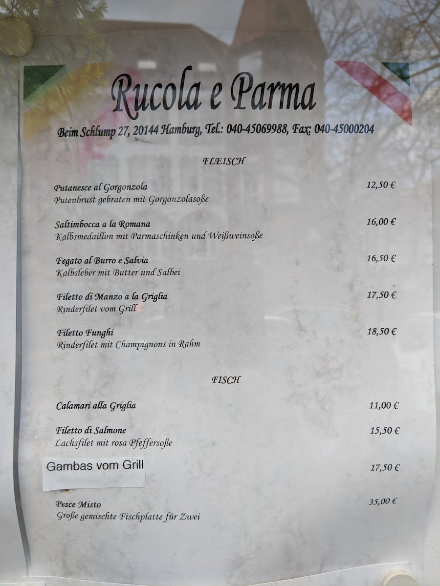 Rucola e Parma Photo Menu 3